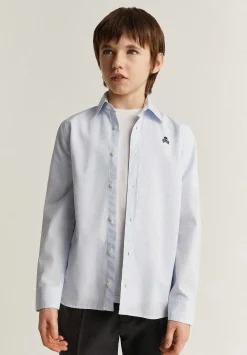 Scalpers Shirts<Contrast Skull Shirt