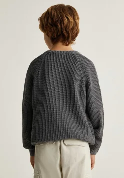 Scalpers Sweaters And Cardigans<Contrast Skull Washed Jersey