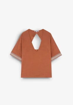 Scalpers T-Shirts And Tops<Contrast Strip T-Shirt