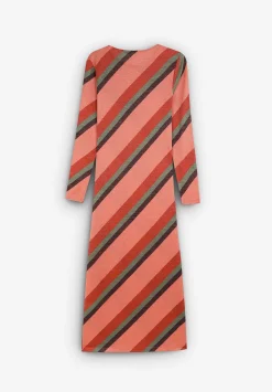 Scalpers Dresses<Contrast Striped Lurex Dress