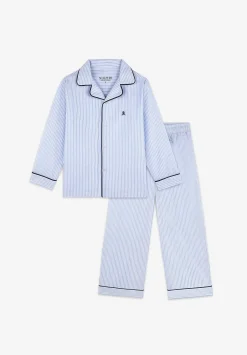 Scalpers Pajamas<Contrast Striped Skull Pajamas