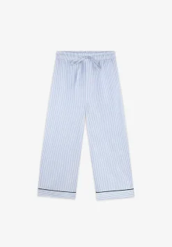 Scalpers Pajamas<Contrast Striped Skull Pajamas
