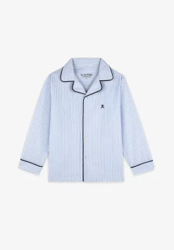 Scalpers Pajamas<Contrast Striped Skull Pajamas