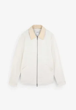 Scalpers Jackets And Jackets<Corduroy Collar Canvas Jacket