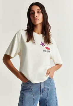 Scalpers T-Shirts And Tops<Crochet Detail T-Shirt