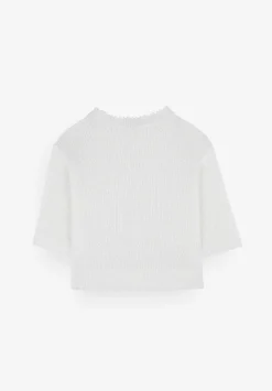 Scalpers Sweaters And Cardigans<Cropped Jersey Finished Detail
