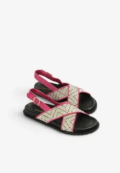 Scalpers Sandals<Cross Flat Sandals