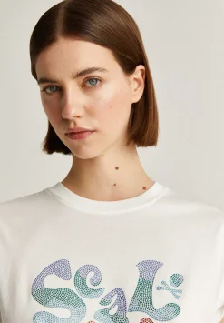 Scalpers T-Shirts And Tops<Crystal Logo T-Shirt