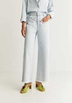 Scalpers Jeans<Culotte Jeans With Studded Detail