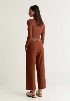 Scalpers Pants<Culotte Pants With Button Pocket