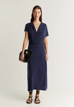 Scalpers Dresses<Cupro Midi Dress