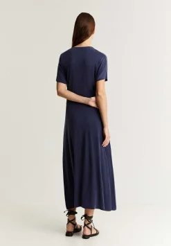 Scalpers Dresses<Cupro Midi Dress