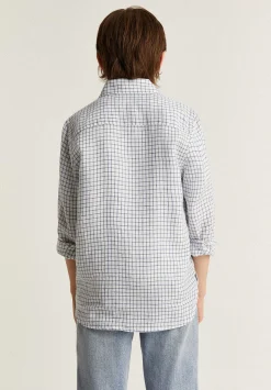 Scalpers Shirts<Cutaway Collar Linen Shirt