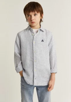 Scalpers Shirts<Cutaway Collar Linen Shirt