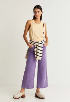 Scalpers Jeans<Denim Culotte Buttons Tone