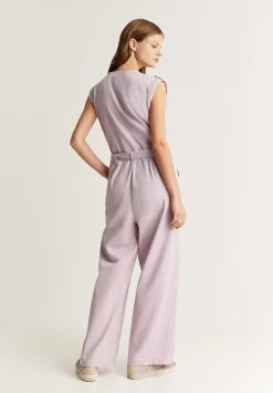 Scalpers Pants And Overalls<Denim Jumpsuit Back Shoulder