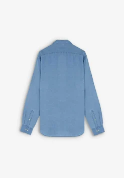 Scalpers Casual<Denim Shirt Contrast Buttons