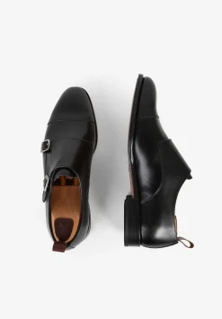 Scalpers Formal<Double Monk Leather Dress Shoes