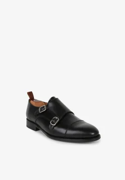 Scalpers Formal<Double Monk Leather Dress Shoes
