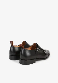 Scalpers Formal<Double Monk Leather Dress Shoes