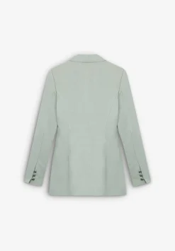 Scalpers Blazers And Vests<Double-Breasted Blazer With Zipper Detail