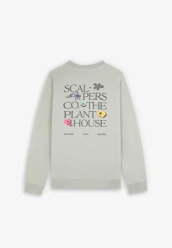 Scalpers Sweatshirts<Embroidered Details Sweatshirt