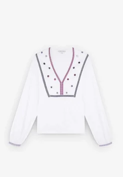 Scalpers T-Shirts And Tops<Embroidered Details T-Shirt