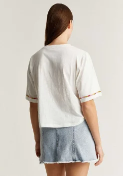 Scalpers T-Shirts And Tops<Embroidered Ethnic T-Shirt