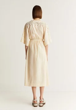 Scalpers Dresses<Embroidered Midi Dress