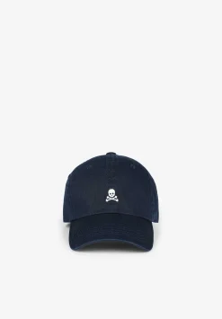 Scalpers Caps<Embroidered Skull Cap