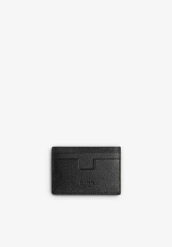 Scalpers Wallets And Card Holders<Engraved Skull Leather Card Holder