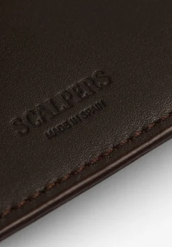Scalpers Wallets And Card Holders<Engraved Skull Leather Wallet