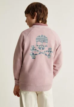 Scalpers Sweatshirts<Ethnic Back Print Sweatshirt