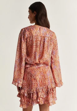 Scalpers Shirts<Ethnic Flowy Blouse
