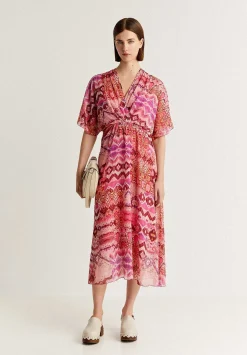 Scalpers Dresses<Ethnic Midi Dress