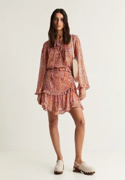 Scalpers Skirts<Ethnic Mini Skirt