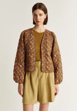 Scalpers Jackets And Trench<Ethnic Quilted Jacket