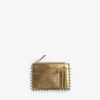 Scalpers Wallets<Filo Metallic Detail Card Holder