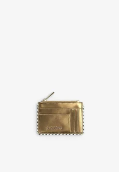 Scalpers Wallets<Filo Metallic Detail Card Holder