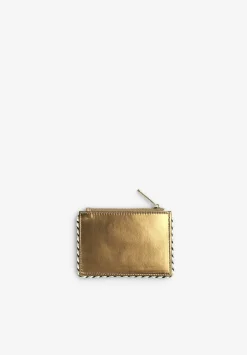Scalpers Wallets<Filo Metallic Detail Card Holder