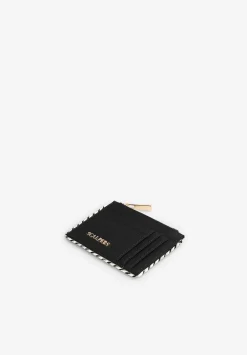 Scalpers Wallets<Filo Metallic Detail Card Holder