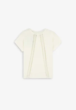 Scalpers Tshirts<Flame T-Shirt With Back Lace Detail