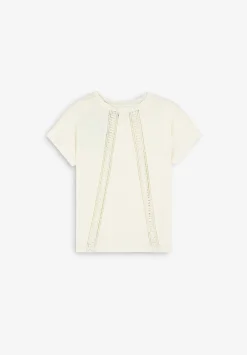 Scalpers Tshirts<Flame T-Shirt With Back Lace Detail