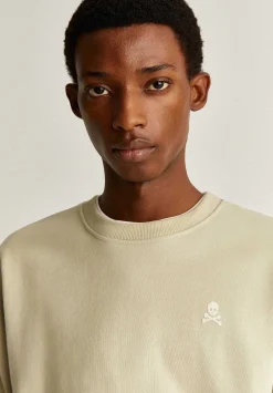 Scalpers Sweatshirts<Flocking Print Sweatshirt