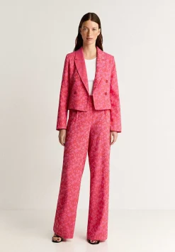 Scalpers Pants<Floral Jacquard Pants