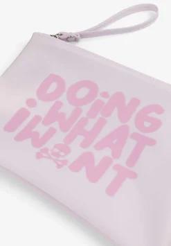 Scalpers Accessories<Front Print Toiletry Bag