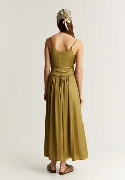 Scalpers Dresses<Gathered Slip Dress