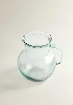 Scalpers Glassware<Glass Jug Lines Handle