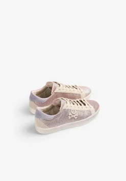 Scalpers Footwear<Glitter Low Sneakers