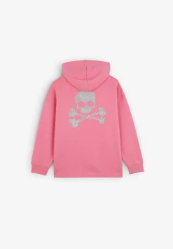 Scalpers Sweatshirts<Glitter Skull Hoodie